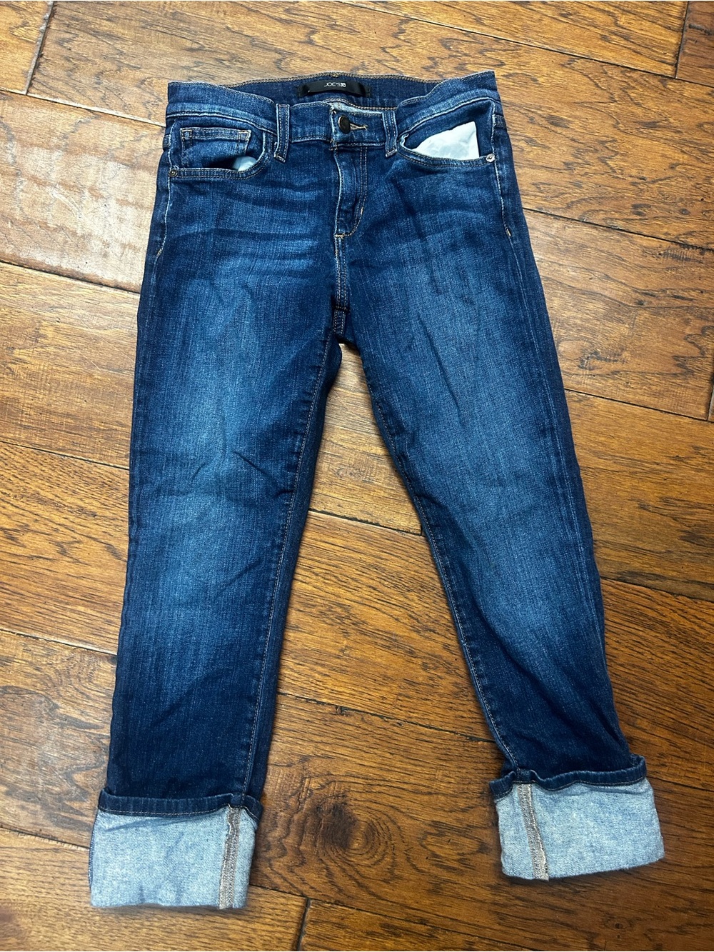 Joe's Jeans lexington Cropped cuffed Denim jeans